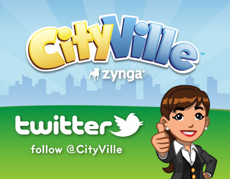 CityVille is on Twitter